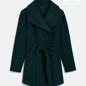 Forever 21 Dark Green Trench Coat